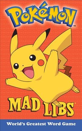 Pokemon Mad Libs By Eric Luper, Mad Libs 9781524785994 (Paperback)