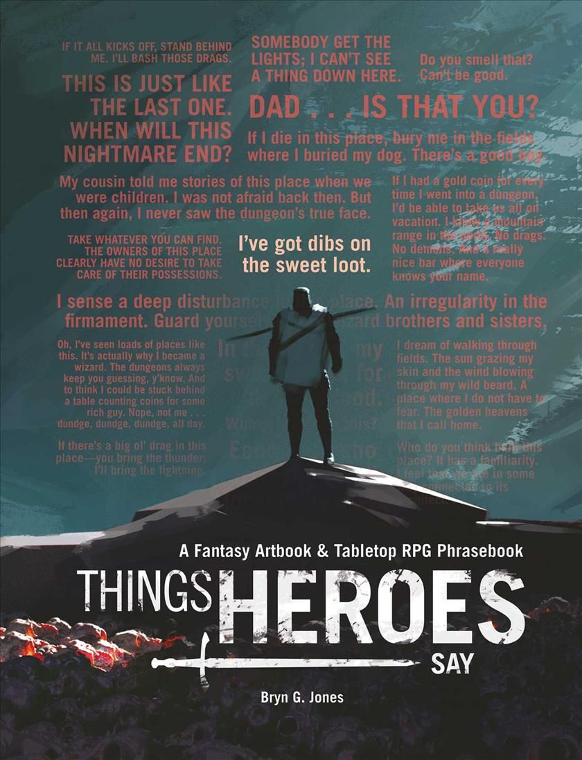 Things Heroes Say By Bryn Jones 9781524867485 (Hardback)