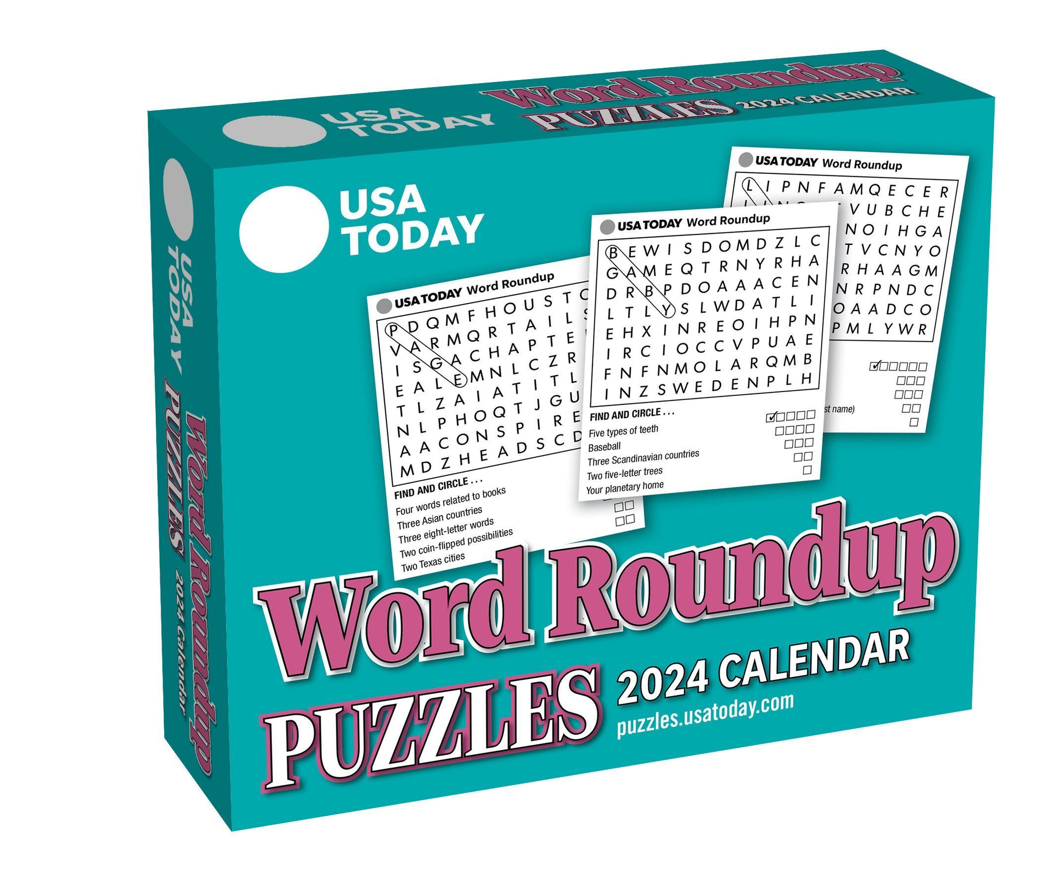 USA TODAY Word Roundup 2024 Day-to-Day Calendar By USA TODAY