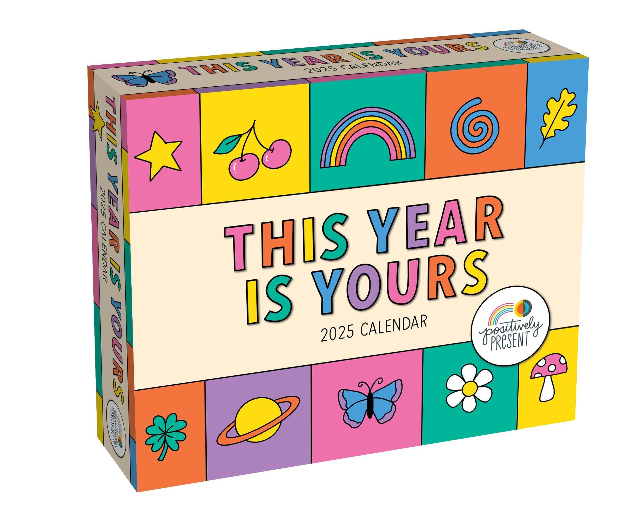 Positively Present 2025 Day-to-Day Calendar By Dani DiPirro (Calendar)