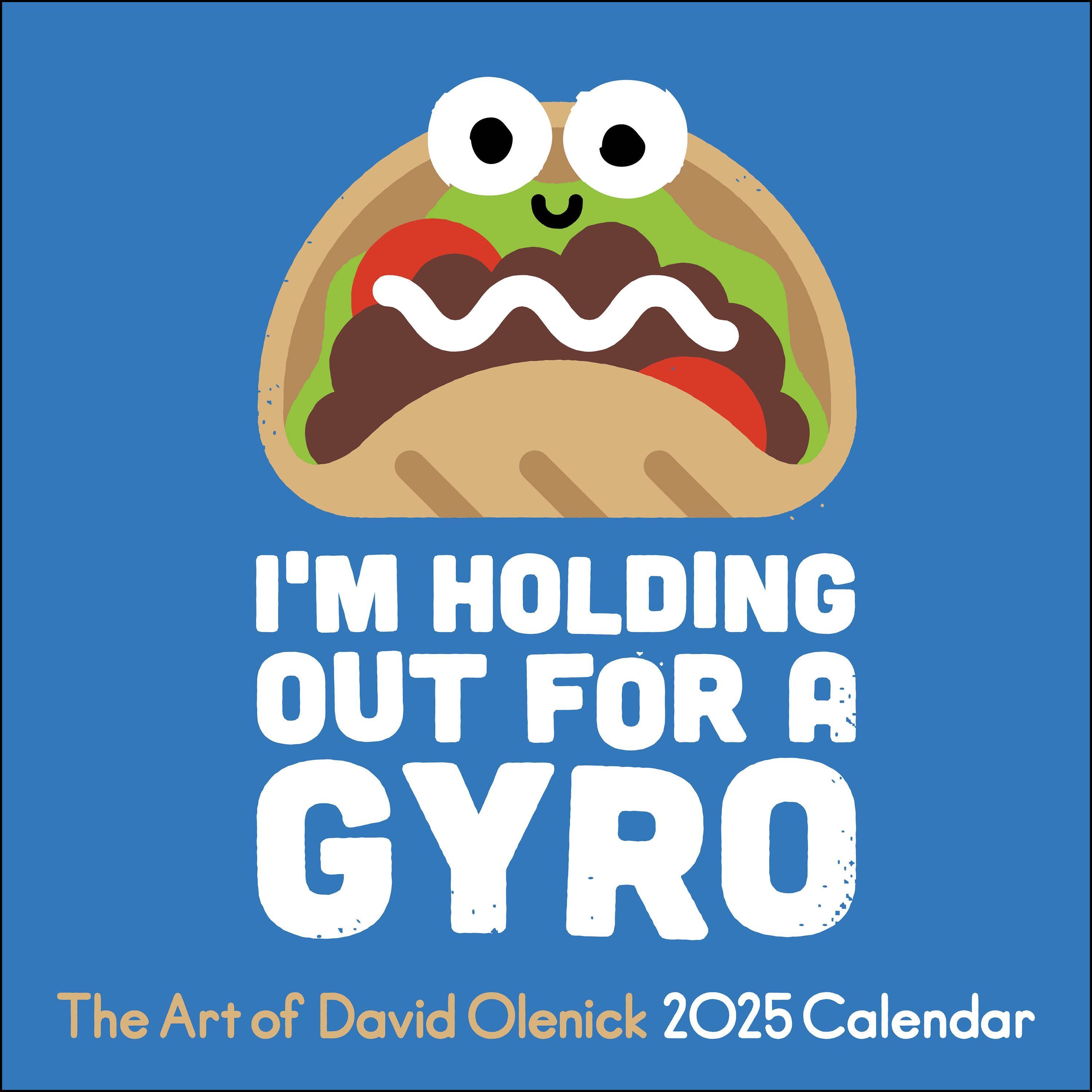 The Art of David Olenick 2025 Wall Calendar By David Olenick
