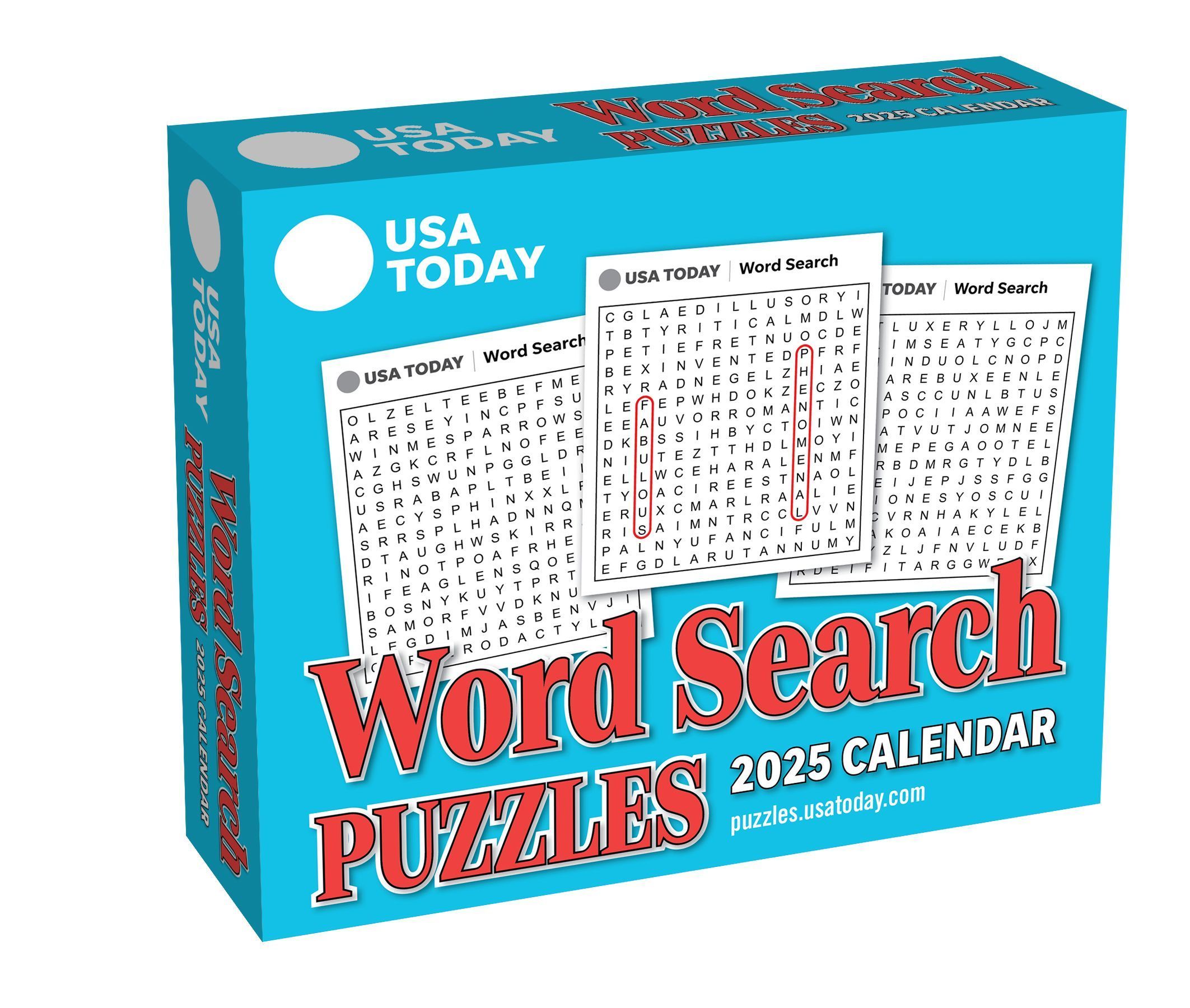 USA TODAY Word Search 2025 Day-to-Day Calendar By USA TODAY (Calendar)