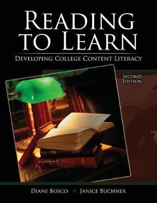 Reading to Learn By Diane Bosco, Janice L Buchner 9781524929169