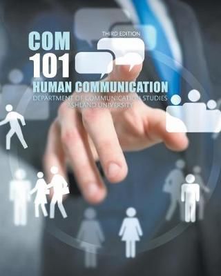 Human Communication: COM 101 9781524929183 (Paperback)