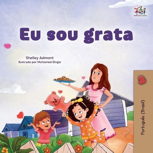 I am Thankful (Portuguese Brazilian Book for Kids) By Admont