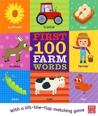 First 100 Farm Words By Villie Karabatzia (artist) 9781526383020