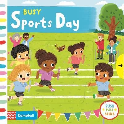 Busy Sports Day By Louise Forshaw (artist) 9781529022650 (Board book)