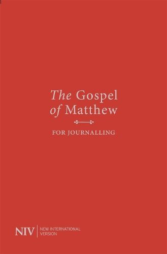 NIV Gospel of Matthew for Journalling By New International Version