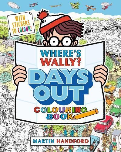 Where's Wally? Days Out: Colouring Book 9781529507386 (Paperback)