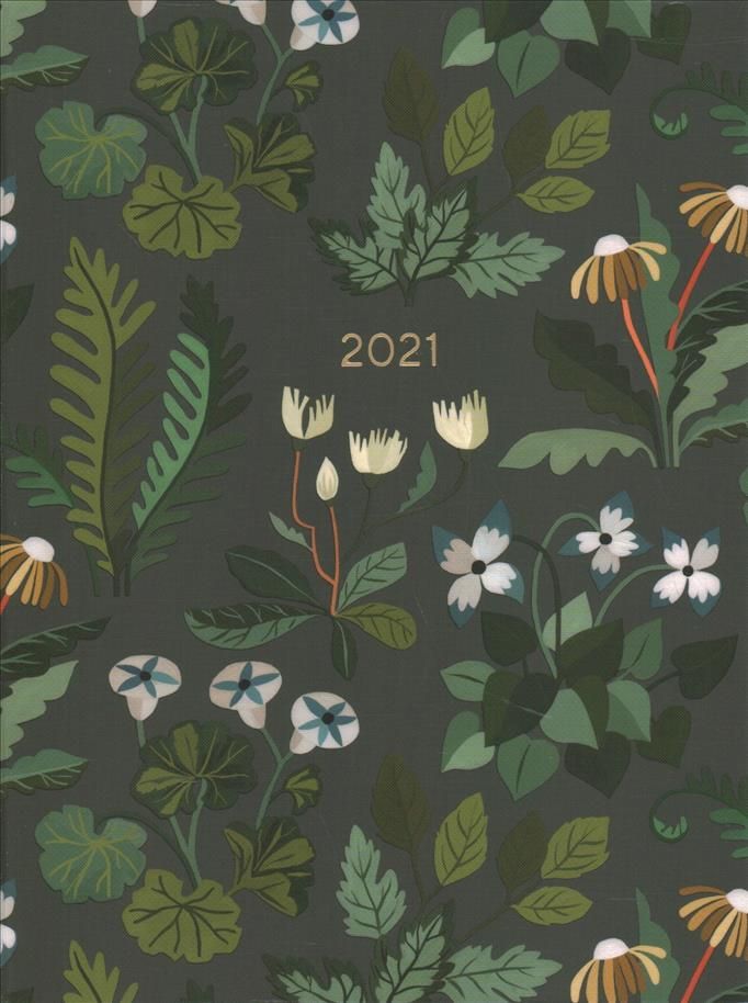 2021 Greenery Midnight Garden By Carrie Shryock 9781531909642
