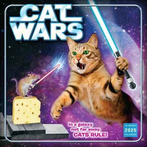 2025 Cat Wars Wall Calendar By Inc Sellers Publishing (creator)