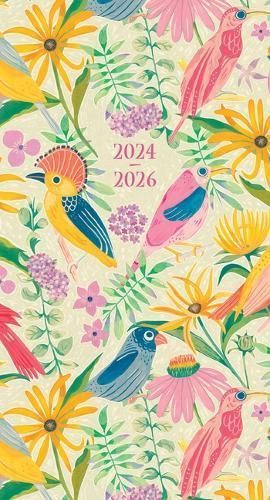 2025 Birds & Blooms Checkbook/2 Year Pocket Planner 9781531941321