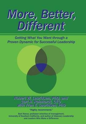 More, Better, Different By R Lauridsen 9781532003073 (Hardback)