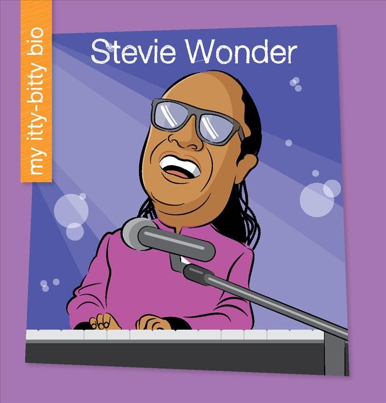 Stevie Wonder By Katlin Sarantou (author), Jeff Bane (illustrator)