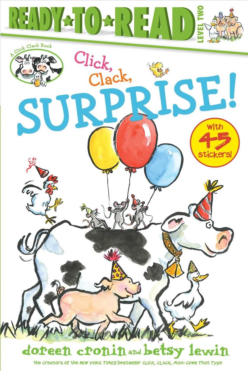 Click, Clack, Surprise!/Ready-To-Read Level 2 9781534413825
