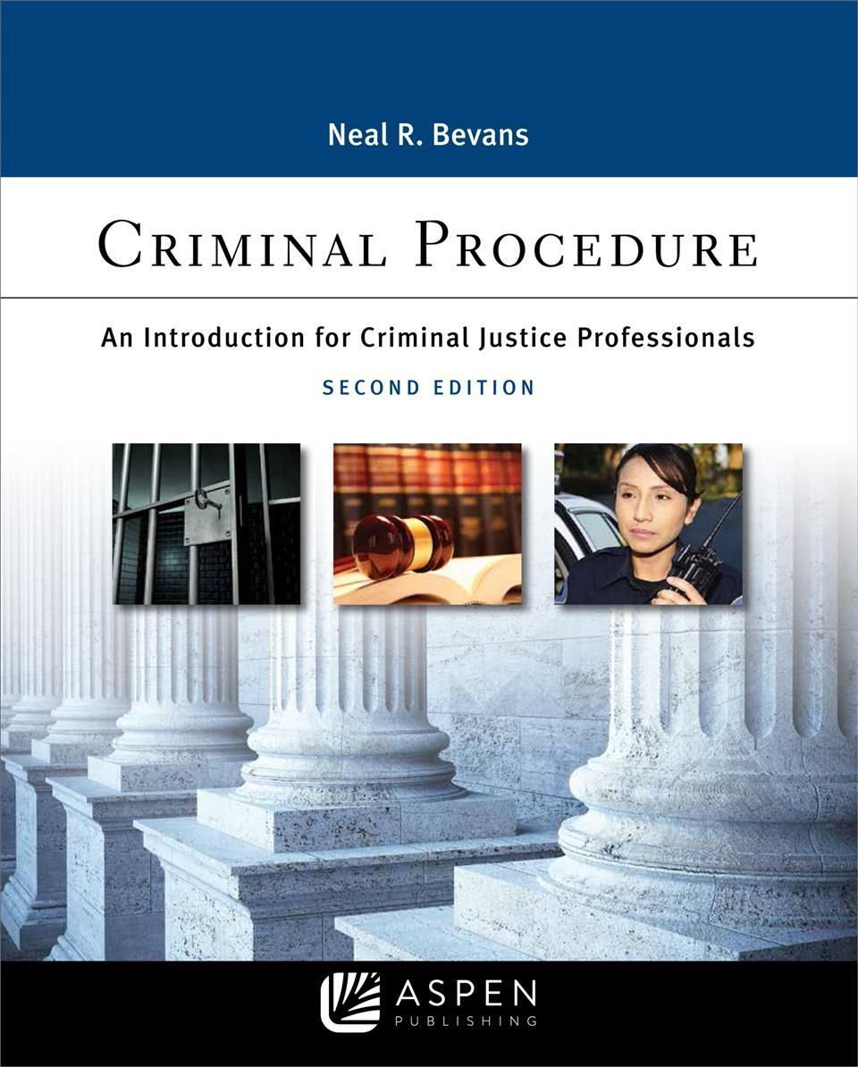 Criminal Procedure By Bevans 9781543824773 (Paperback)