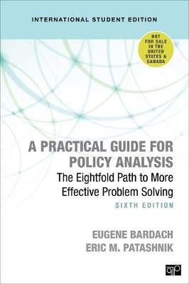 A Practical Guide for Policy Analysis 9781544372204 (Paperback)