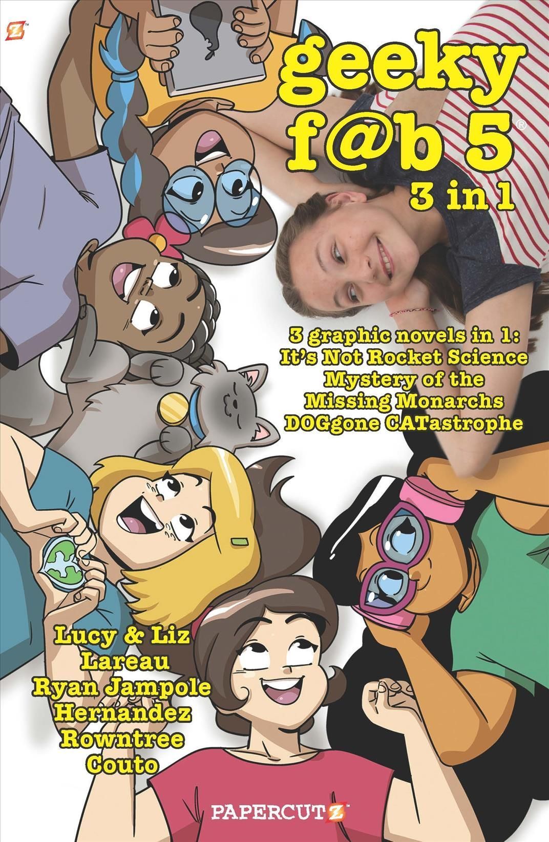 Geeky Fab Five 3-in-1 #1 By Liz Lareau 9781545808788 (Paperback)