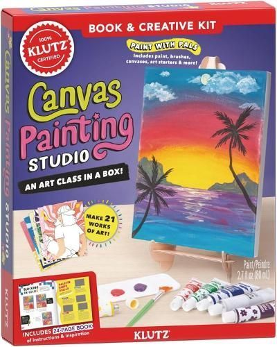 Canvas Painting Studio By Editors of Klutz 9781546114093 (Hardback)
