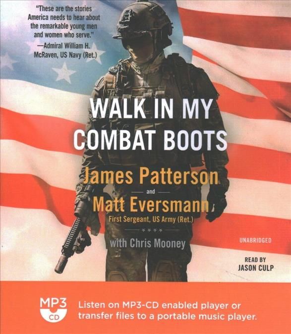 Walk in My Combat Boots By James Patterson 9781549162862 (CD-Audio)