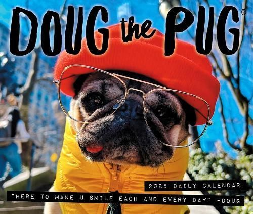 Doug the Pug 2025 6.2 X 5.4 Box Calendar-USA 9781549240829 (Calendar)