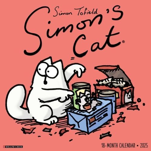 Simon's Cat 2025 12 X 12 Wall Calendar By Simon Tofield (creator)