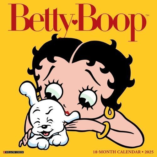 Betty Boop 2025 12 X 12 Wall Calendar By Fleischer Studios (creator)