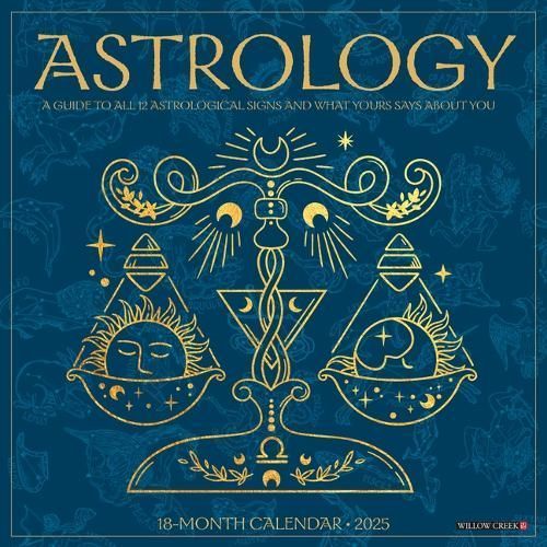 Astrology 2025 12 X 12 Wall Calendar By Willow Creek Press (Calendar)