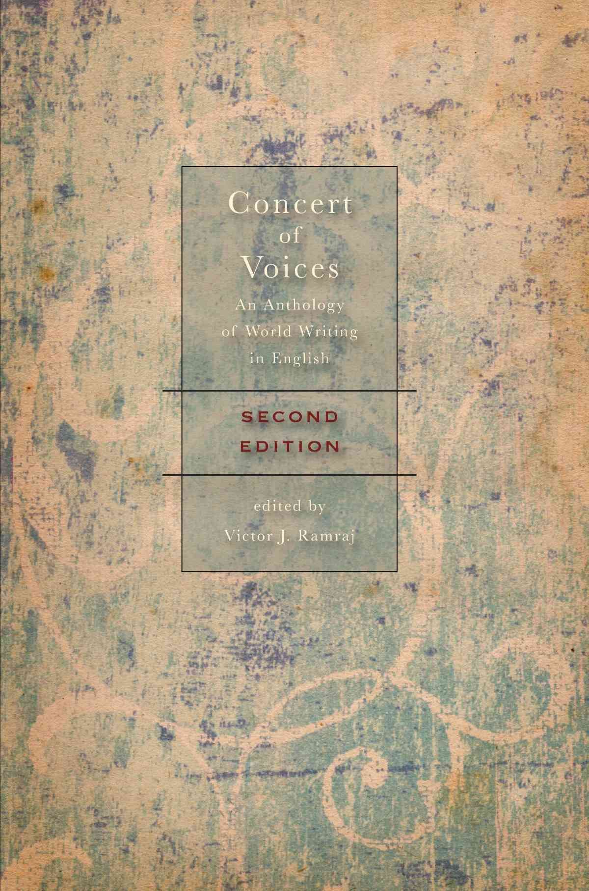 Concert of Voices - Second Edition By Victor J. Ramraj (editor)