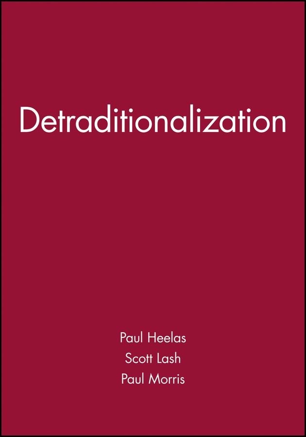 Detraditionalization 9781557865557 (Paperback)