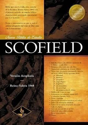 RVR 1960 Nueva Biblia De Estudio Scofield, Negro Piel Fabricada
