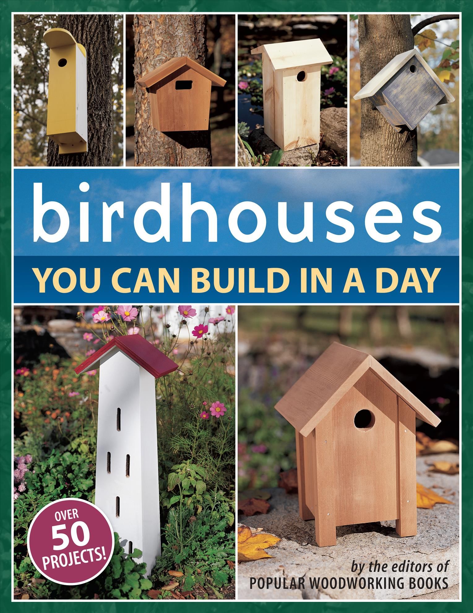 Birdhouses You Can Build in a Day By Popular Woodworking Books (Firm)