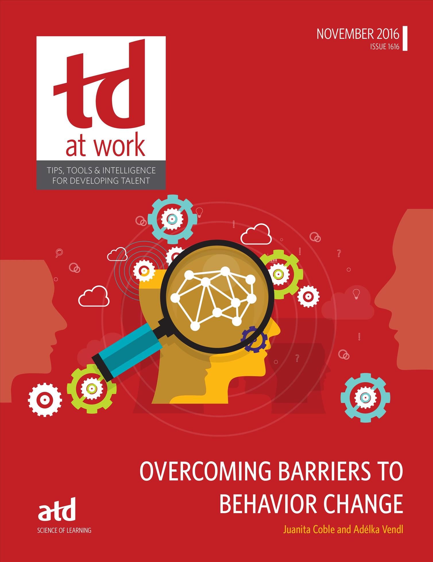 Overcoming Barriers to Behavior Change By Juanita Coble 9781562862671
