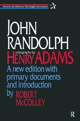 John Randolph By Adams, Guy B 9781563246524 (Hardback)