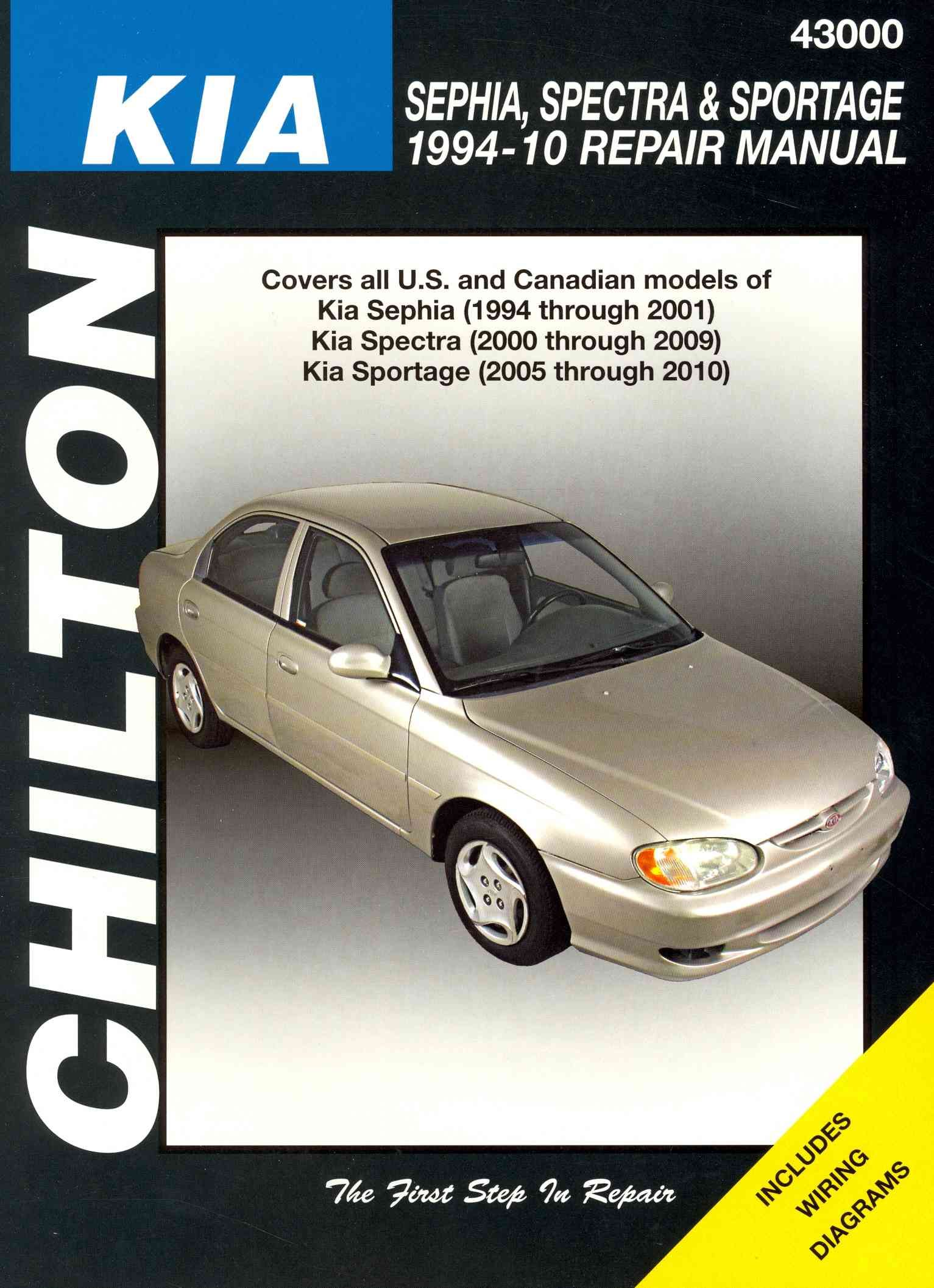 Kia Spectra/Sephia/Sportage (Chilton) By Haynes Publishing (Paperback)