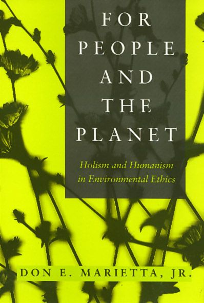 For People and the Planet By Don E. Marietta 9781566392464 (Hardback)