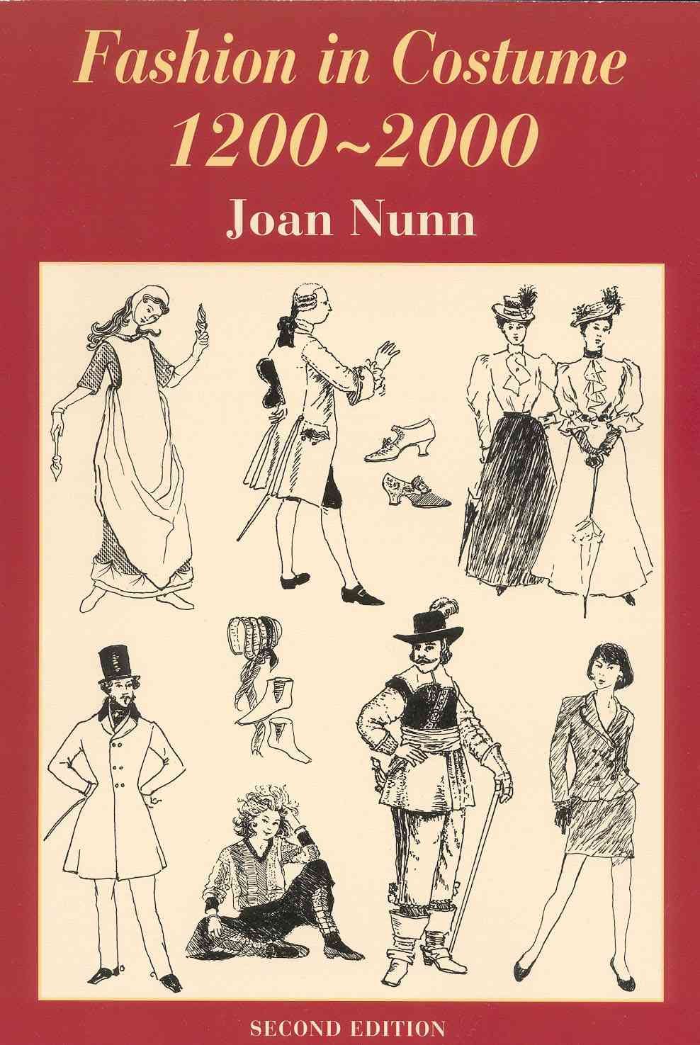 Fashion in Costume 1200-2000, Revised By Joan Nunn 9781566632799