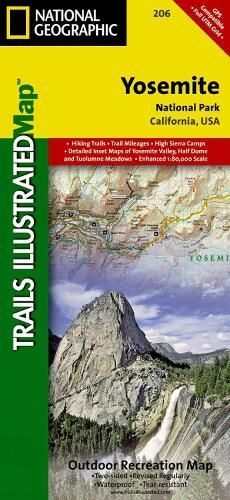 Yosemite National Park By National Geographic Maps 9781566952996