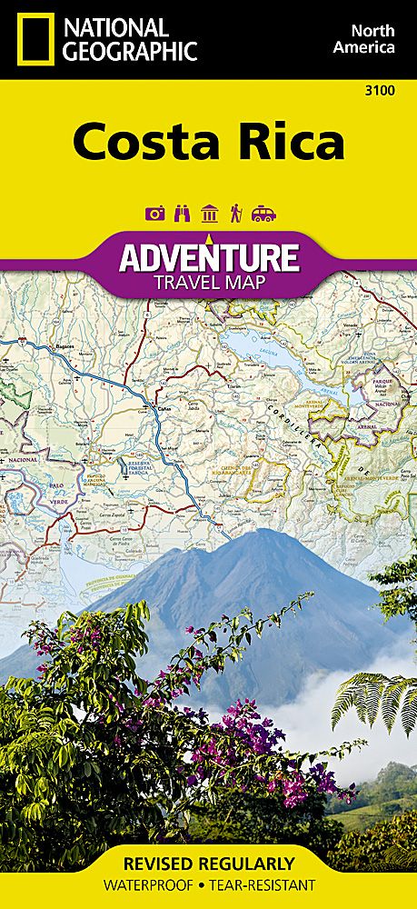 Costa Rica By National Geographic Maps 9781566953146