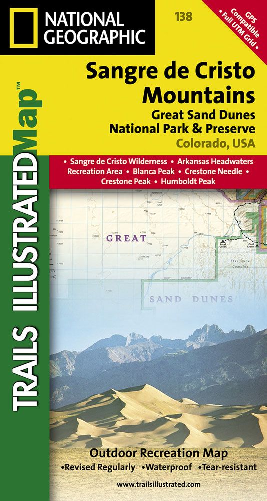 Sangre De Cristo Mountains, Great Sand Dunes National Park