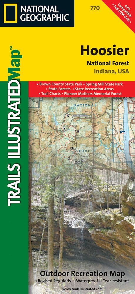 Hoosier National Forest By National Geographic Maps 9781566954211