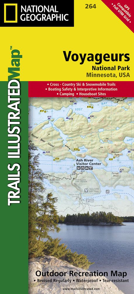 Voyageurs National Park By National Geographic Maps 9781566955041