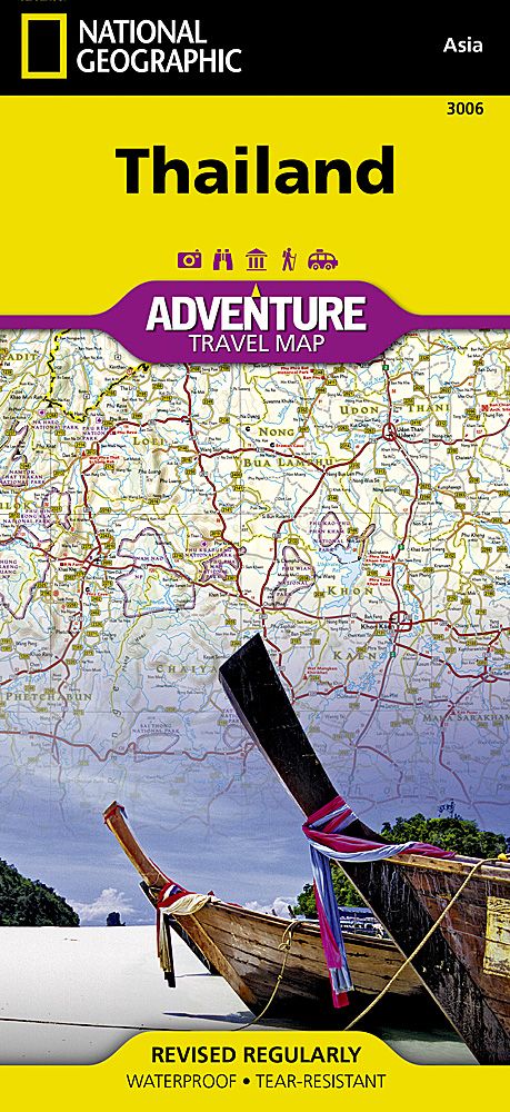 Thailand By National Geographic Maps 9781566955263 (Sheet map, folded)