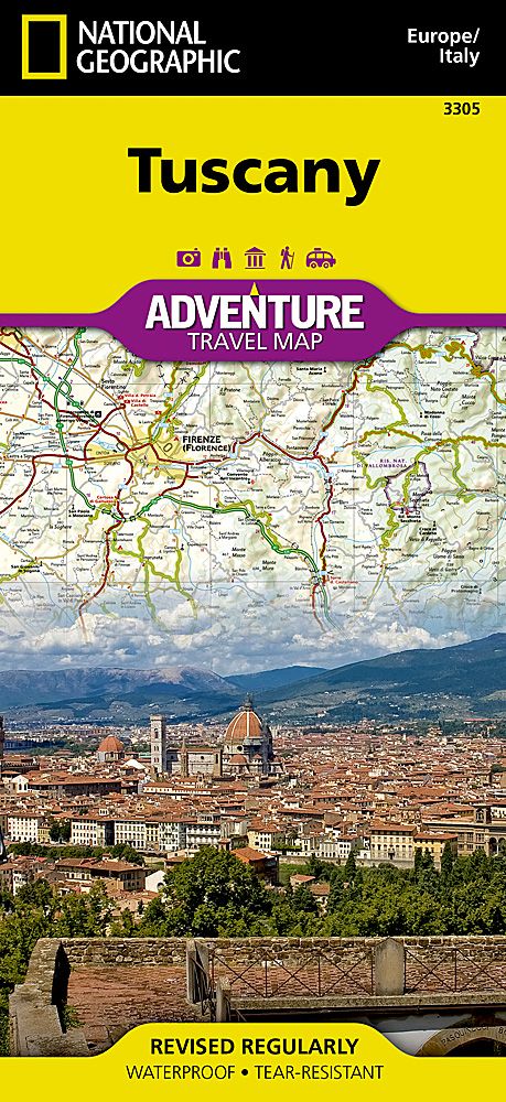 Tuscany By National Geographic Maps 9781566955379 (Sheet map, folded)