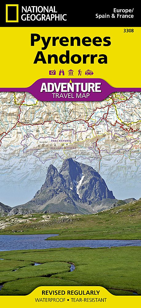 Pyrenees and Andorra By National Geographic Maps 9781566955409