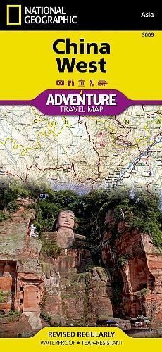 China, West By National Geographic Maps 9781566955942