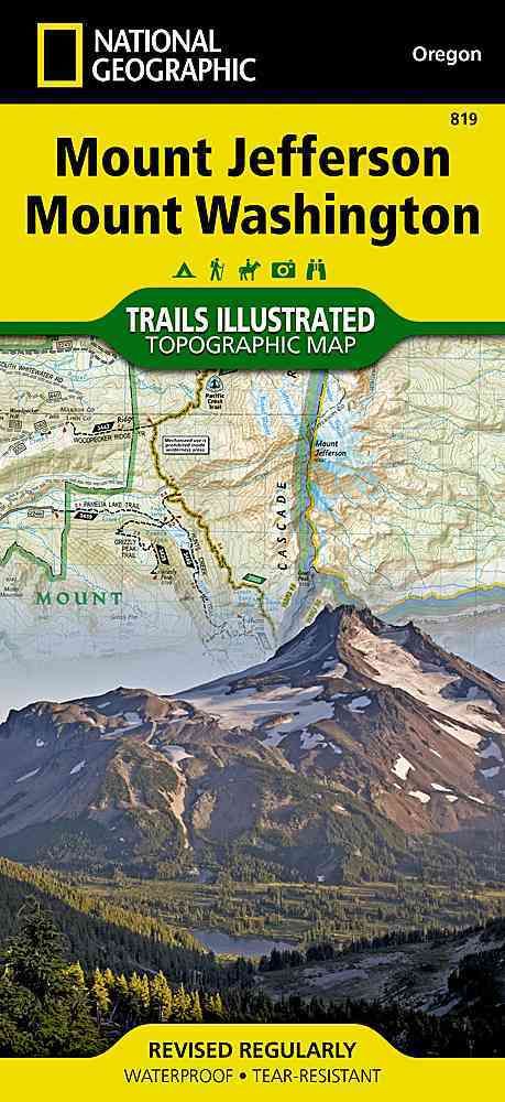 Mt Jefferson/Mt Washington Wilderness By National Geographic Maps