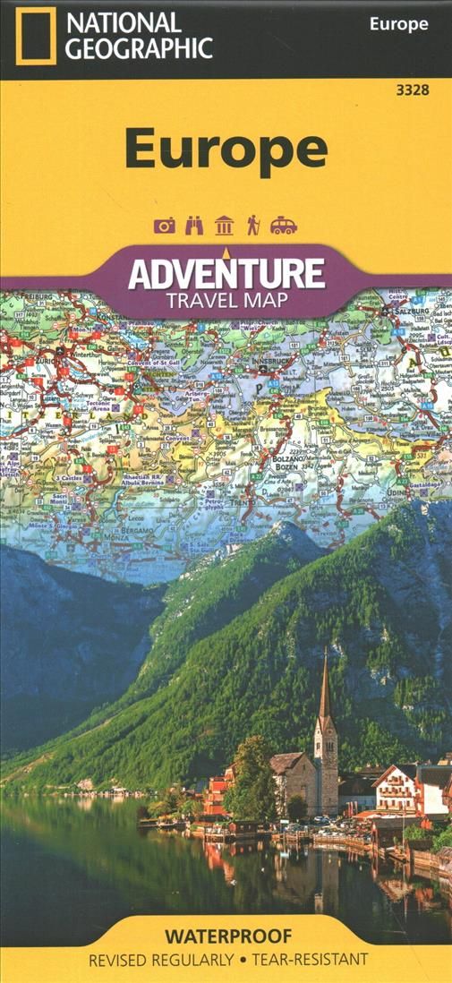 Europe By National Geographic 9781566957342 (Sheet map, folded)