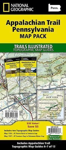 Appalachian Trail: Pennsylvania [Map Pack Bundle] 9781566958394