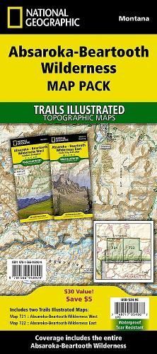 Absorka-Beartooth Wilderness [Map Pack Bundle] 9781566958929